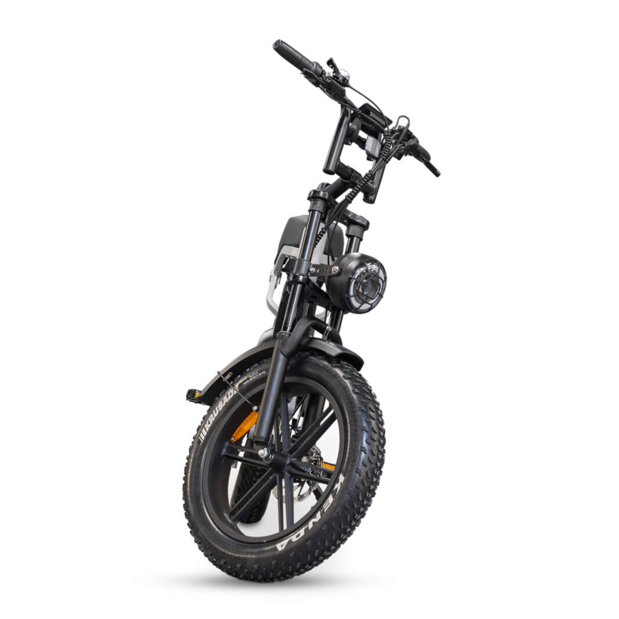 Fatbike V20 Pro 9.0 - Nardo Grijs - Hydraulische Remmen voorkant