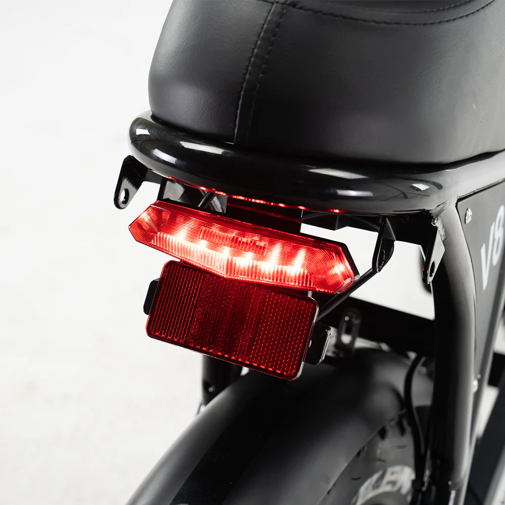 OUXI V8 3.0 Fatbike - Zwart - Hydraulische Remmen