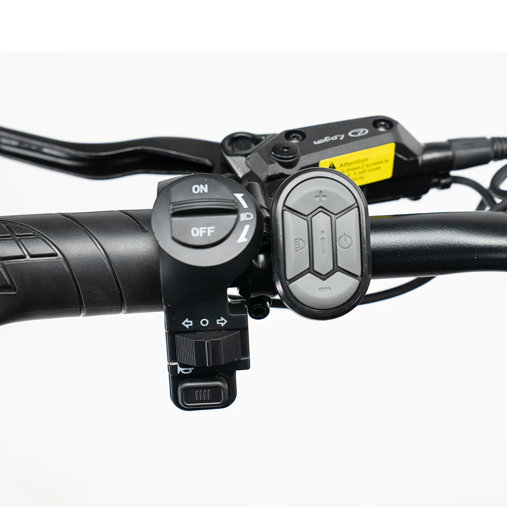 OUXI V8 3.0 Fatbike - Zwart - Hydraulische Remmen