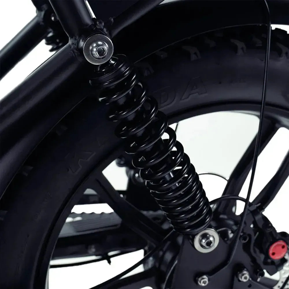 OUXI V8 Pro 24 Inch Fatbike - Zwart - Hydraulische Remmen