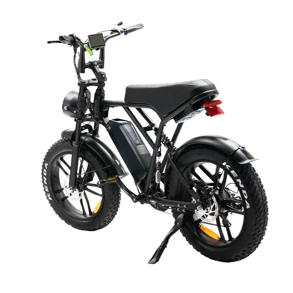 OUXI H9 Fatbike - Zwart - Hydraulische Remmen vering