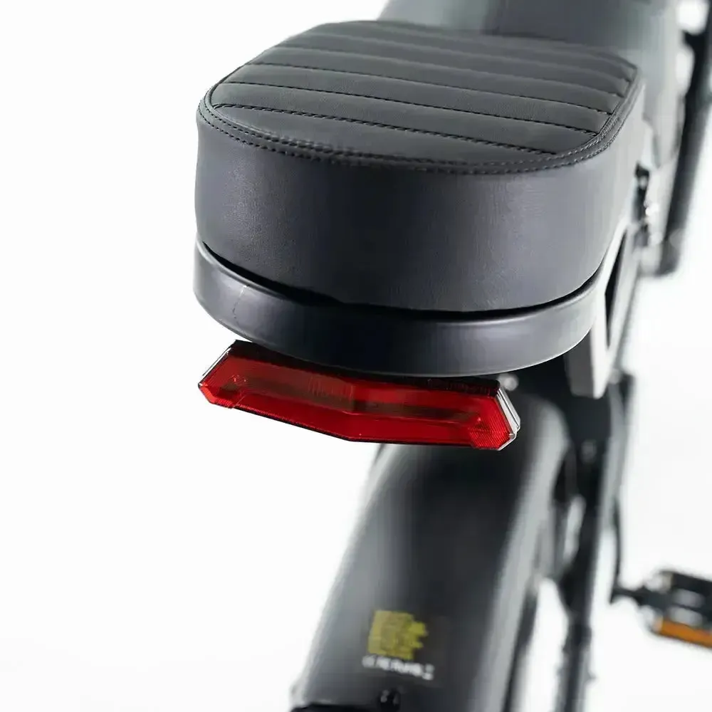 Fatbike V20 Pro 9.0 - Zwart - Hydraulische Remmen achterlicht