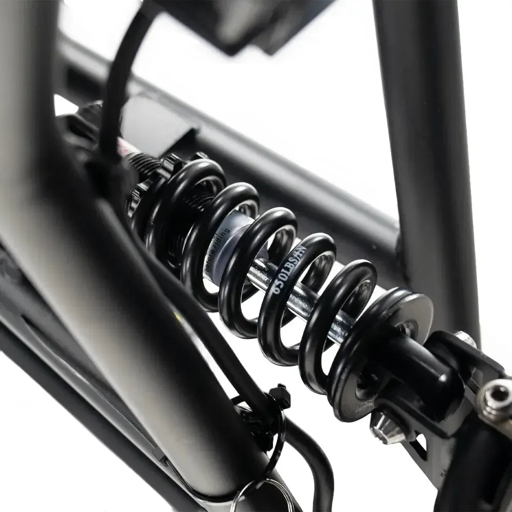 OUXI H9 Fatbike - Zwart - Hydraulische Remmen