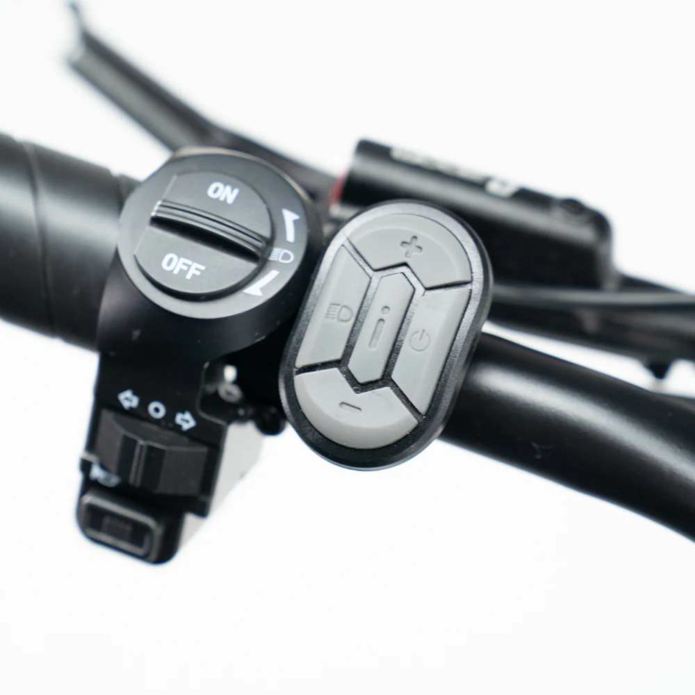 OUXI C80 Mini Fatbike - Zwart - Hydraulische Remmen