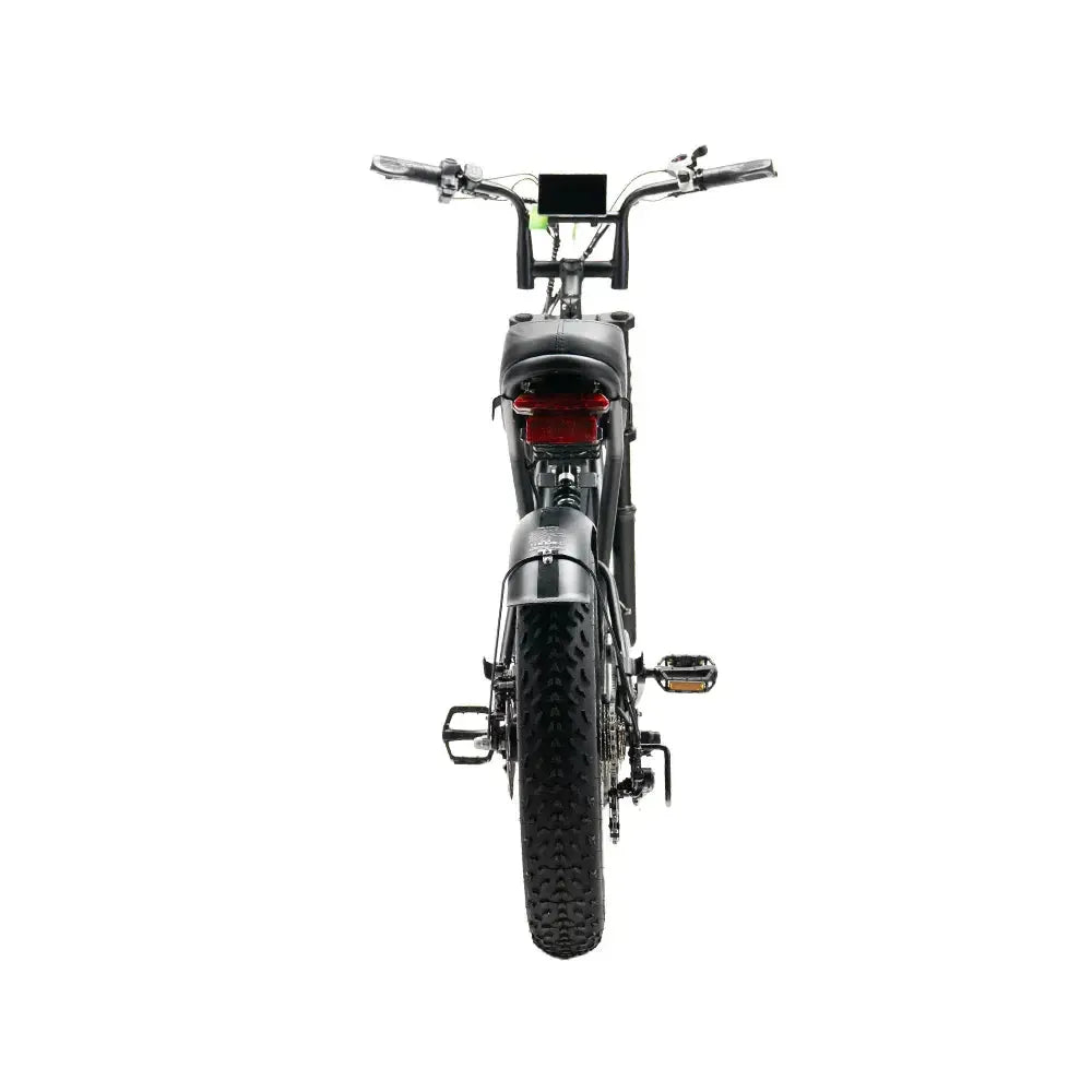 OUXI H9 Fatbike - Zwart - Hydraulische Remmen
