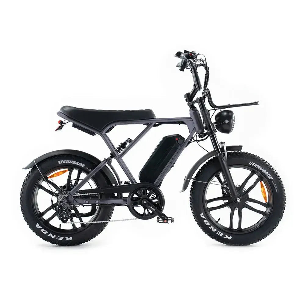 OUXI H9 Fatbike - Spacegrijs - Hydraulische Remmen