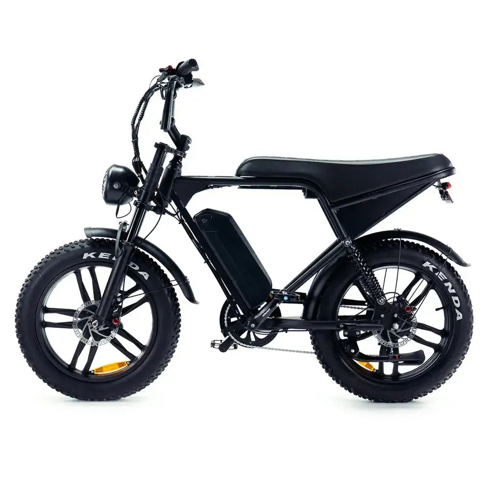 OUXI V8 Pro 24 Inch Fatbike - Zwart - Hydraulische Remmen