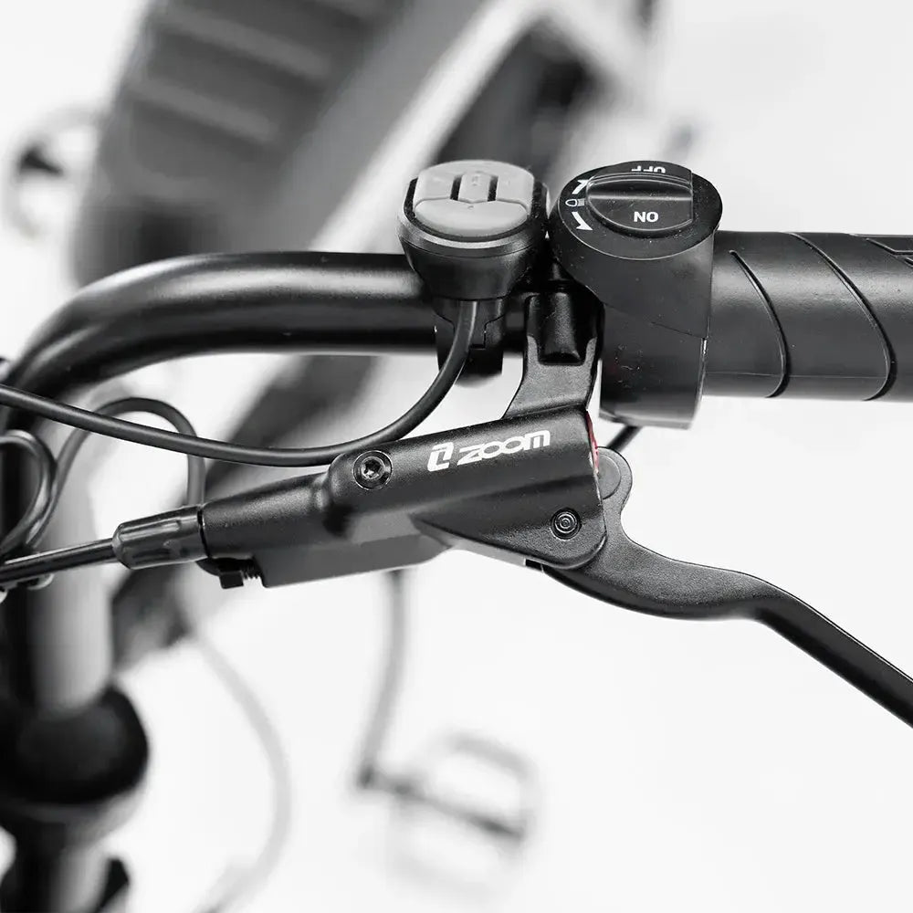 OUXI C80 Mini Fatbike - Blauw - Hydraulische Remmen