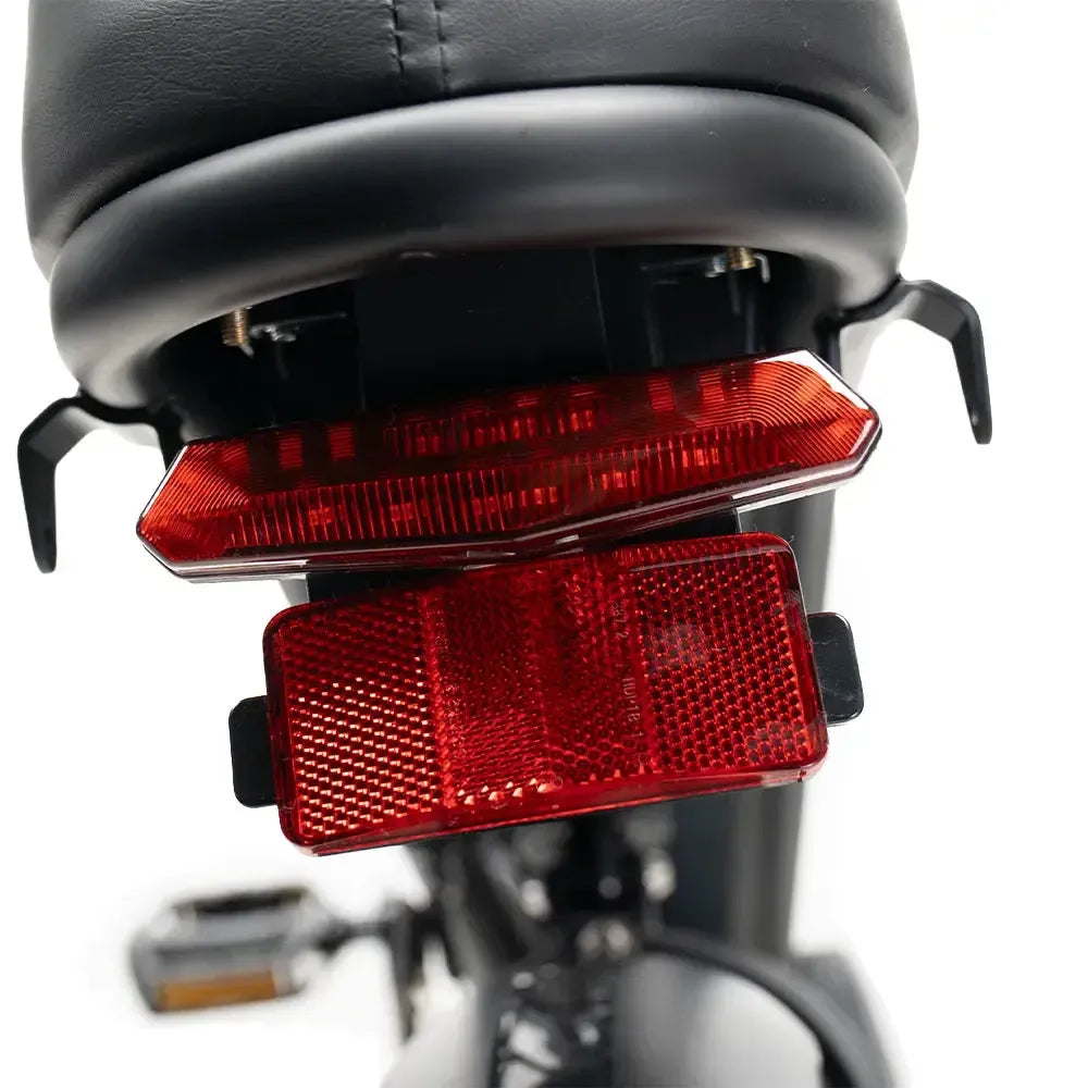 OUXI H9 Fatbike - Zwart - Hydraulische Remmen