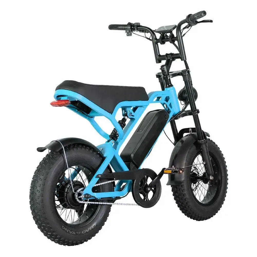 Fatbike V20 Pro Mini - Blauw - Hydraulische Remmen
