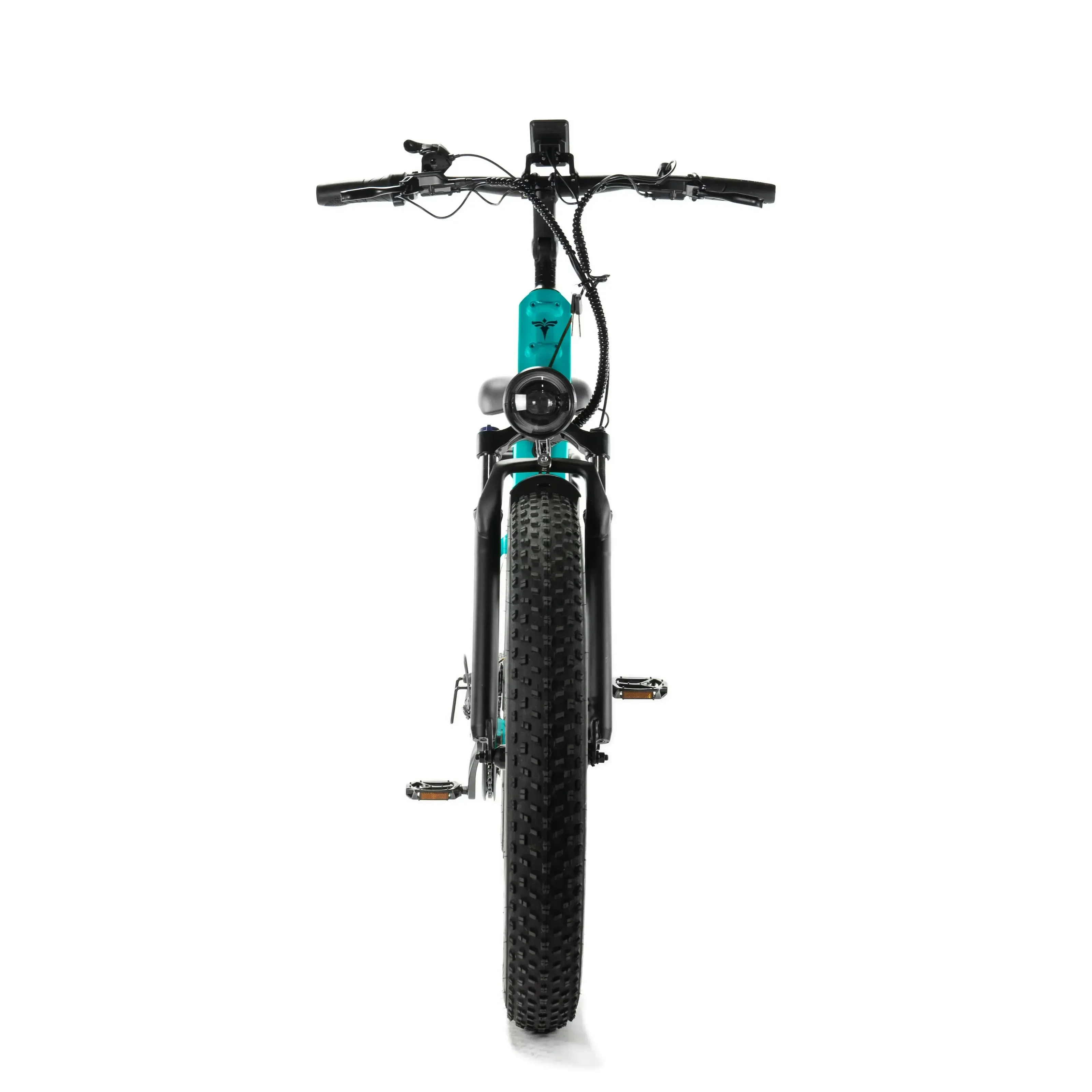 ENGWE E26 - Lage instap - Blauw elektrische fatbike voorkant