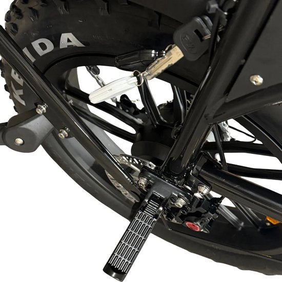 OUXI V8 6.0 (C80) Fatbike - Zwart - Hydraulische Remmen