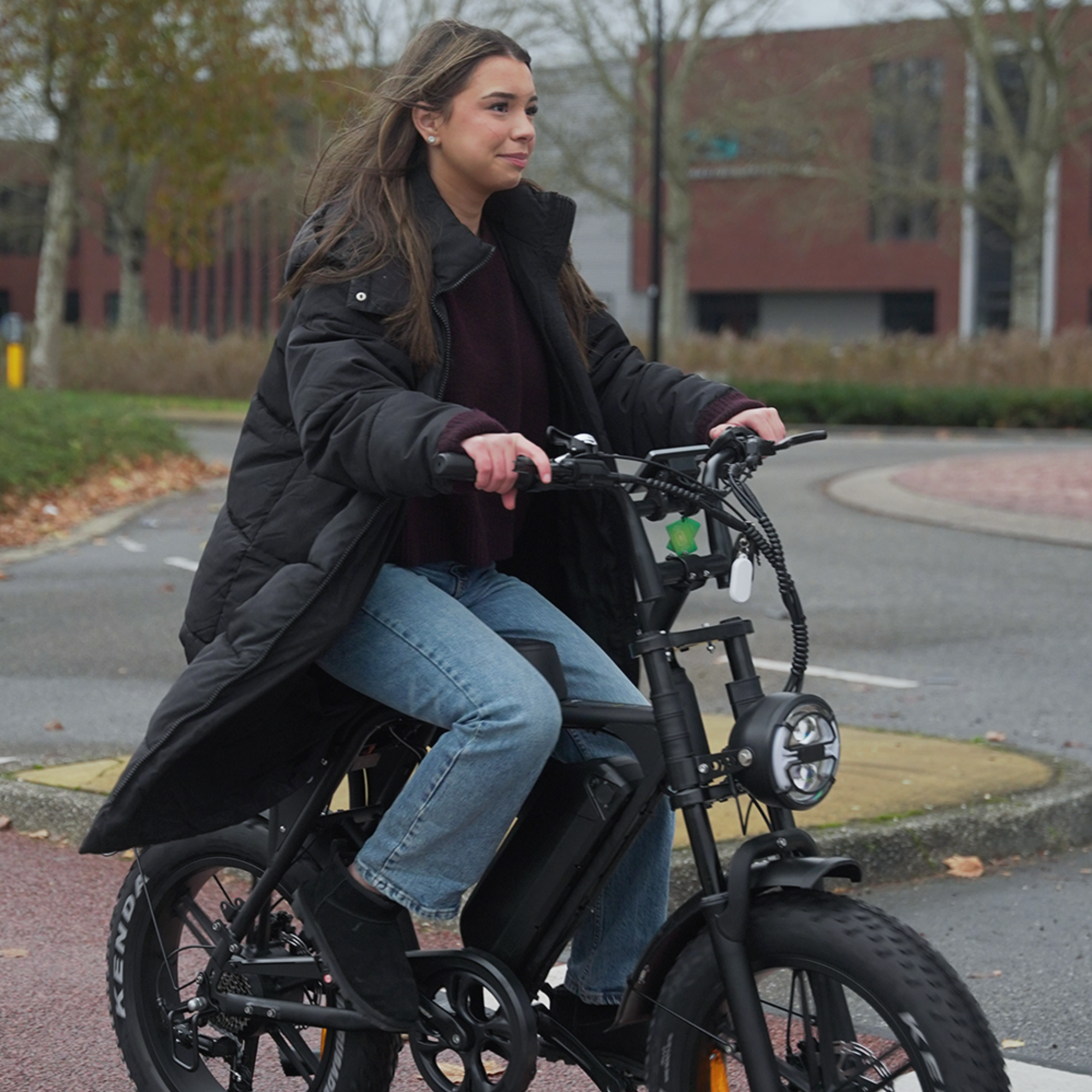 OUXI V8 3.0 Fatbike - Zwart - Hydraulische Remmen