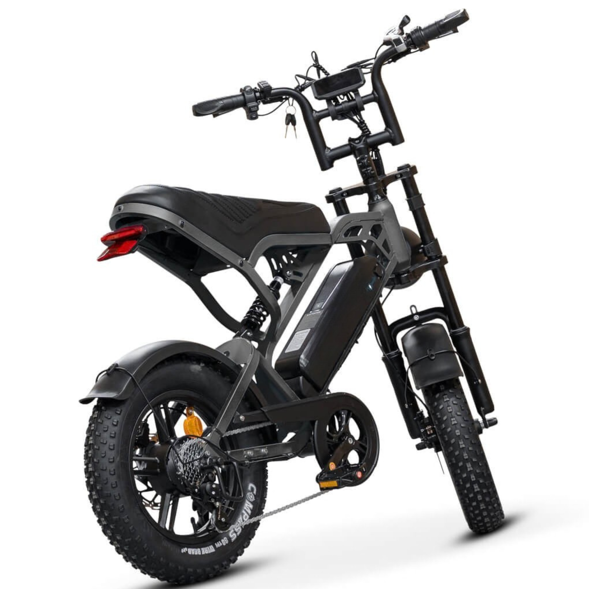 Fatbike V20 Pro Mini - Zwart - Hydraulische Remmen rechtsachter 