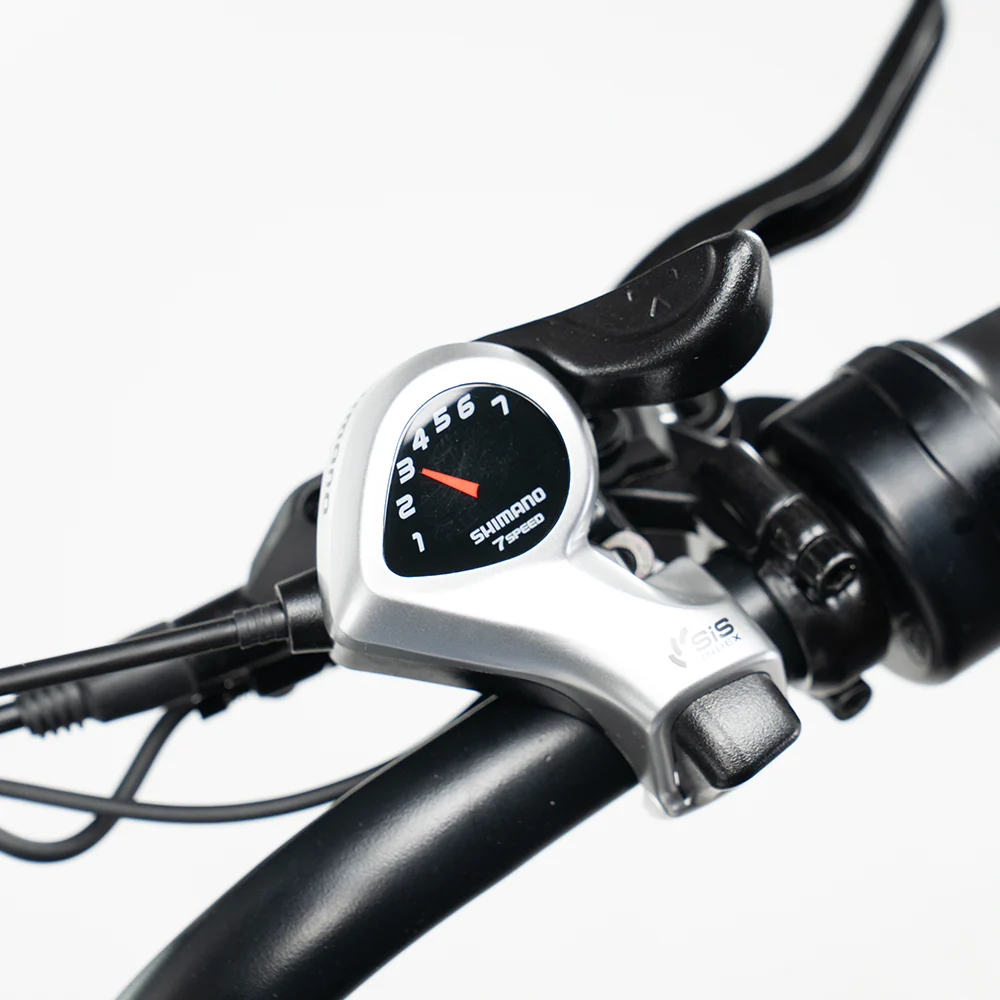 COMBI DEAL OUXI V8 3.0 Fatbike - Zwart - Hydraulische Remmen
