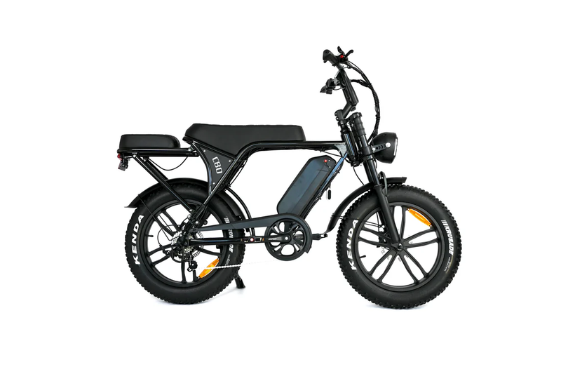OUXI V8 6.0 (C80) Fatbike - Zwart - Hydraulische Remmen