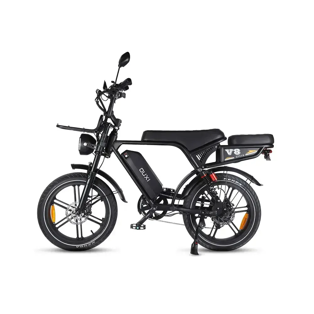 OUXI V8 Ultra - Zwart fatbike goedkoop