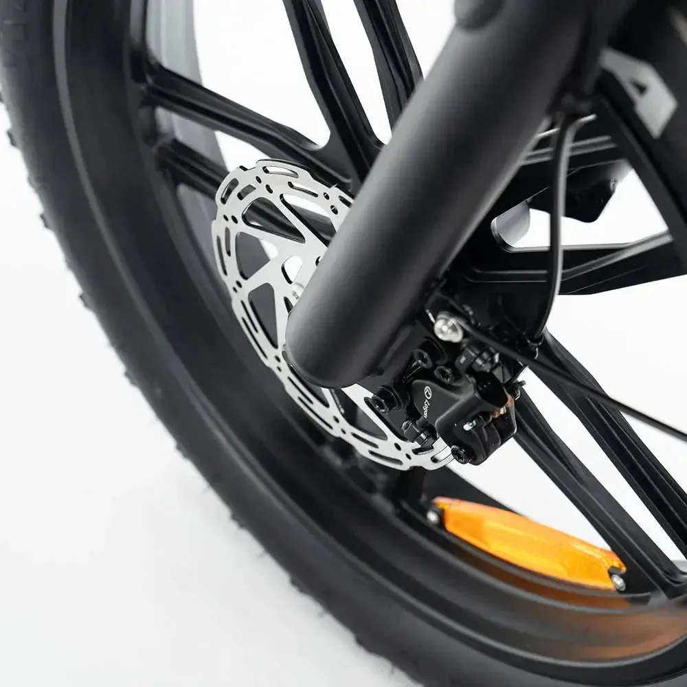 Fatbike V20 Pro 9.0 - Zwart - Hydraulische Remmen  schijfremmen