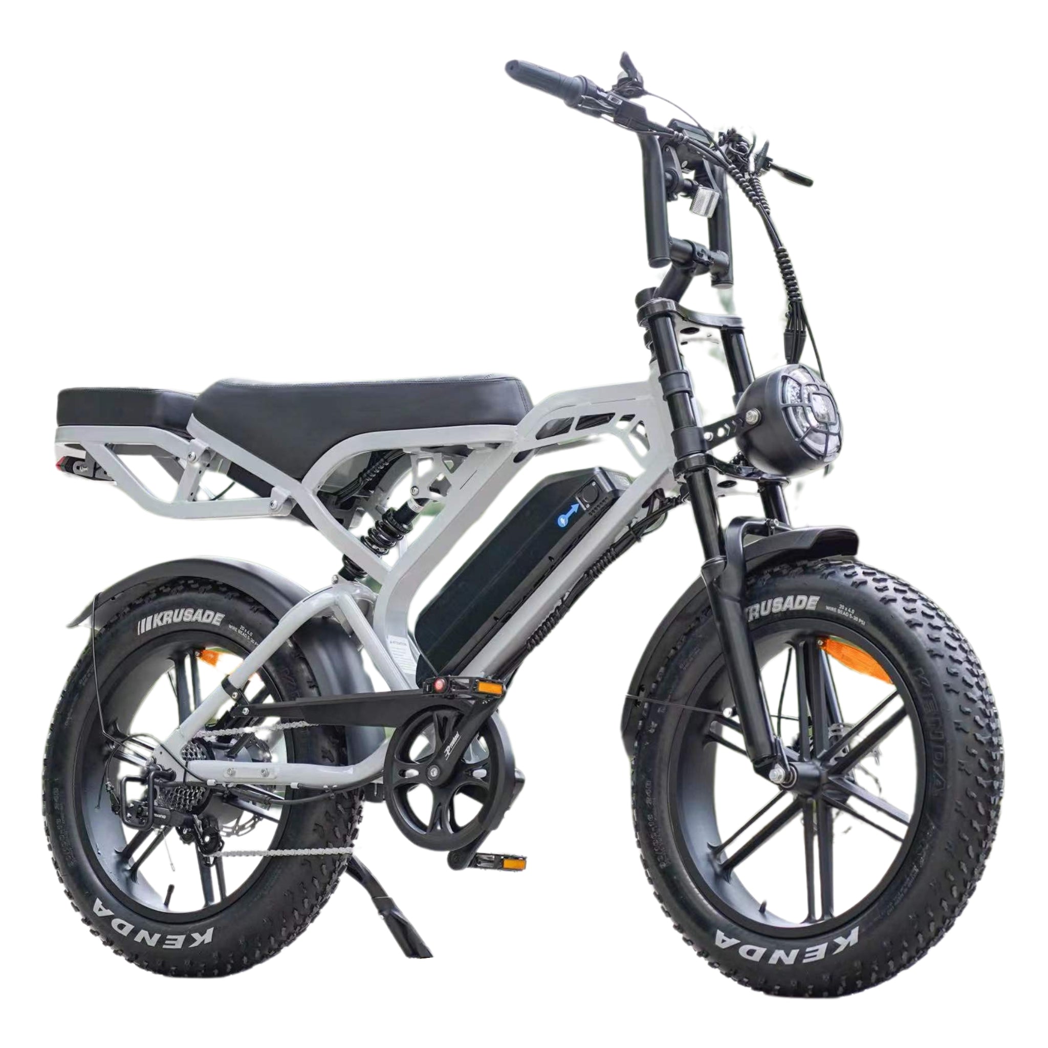 Fatbike V20 Pro 9.0 - Nardo Grijs - Hydraulische Remmen