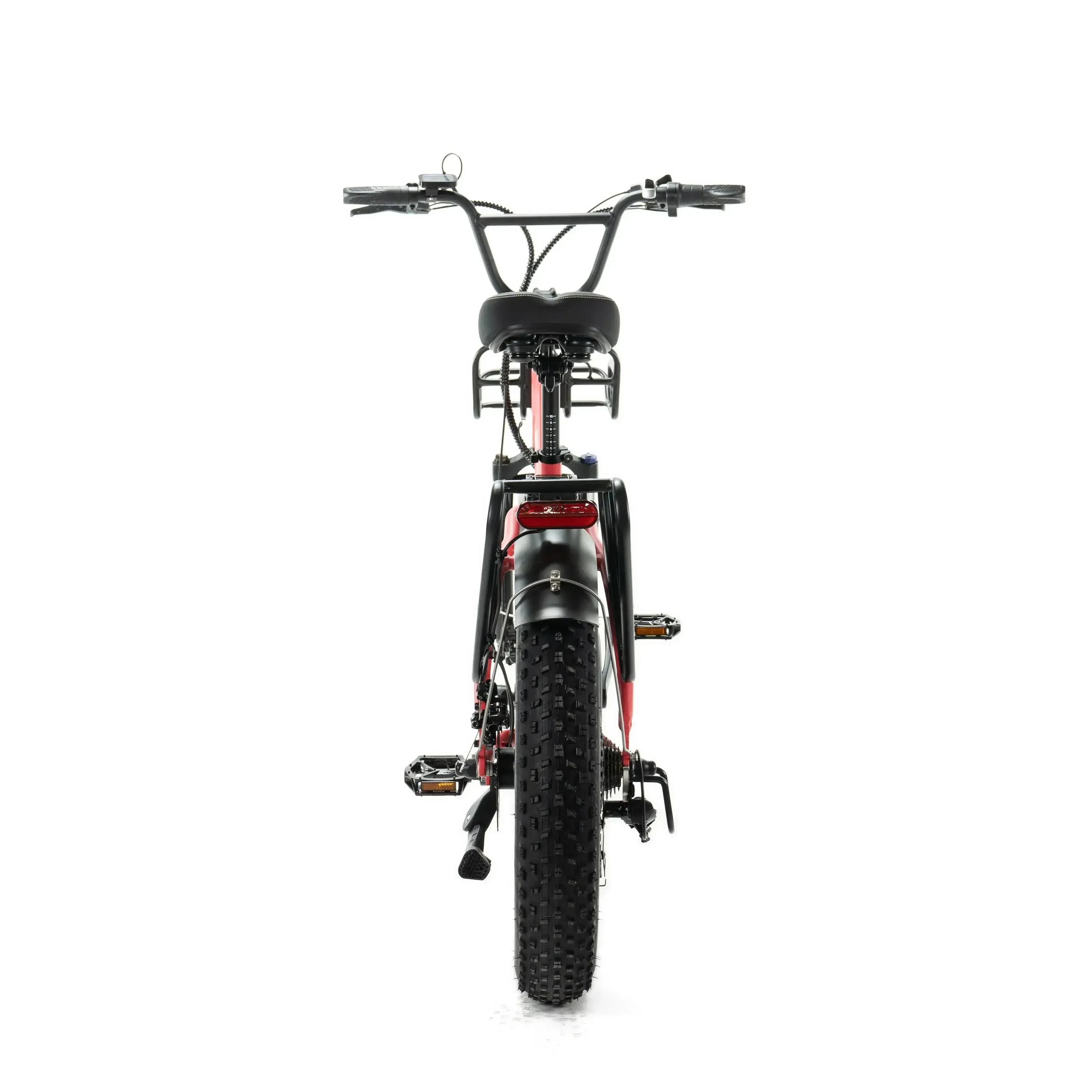 ENGWE L20 - Roze Elektrische fatbike achterkant