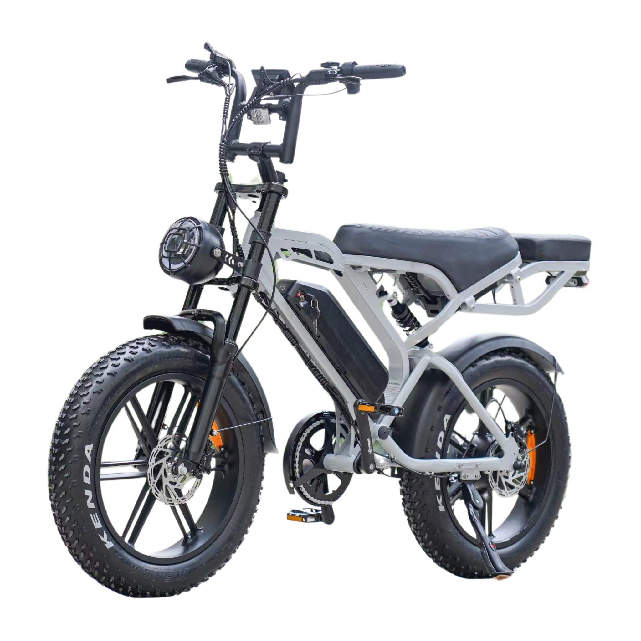 Fatbike V20 Pro 9.0 - Nardo Grijs - Hydraulische Remmen