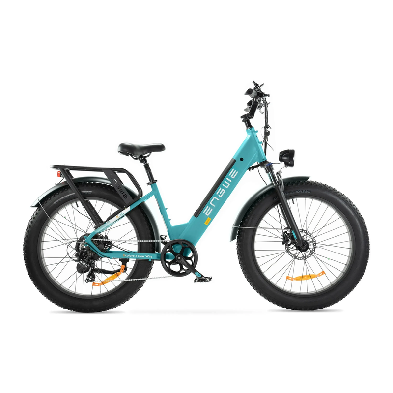 ENGWE E26 - Lage instap - Blauw elektrische fatbike