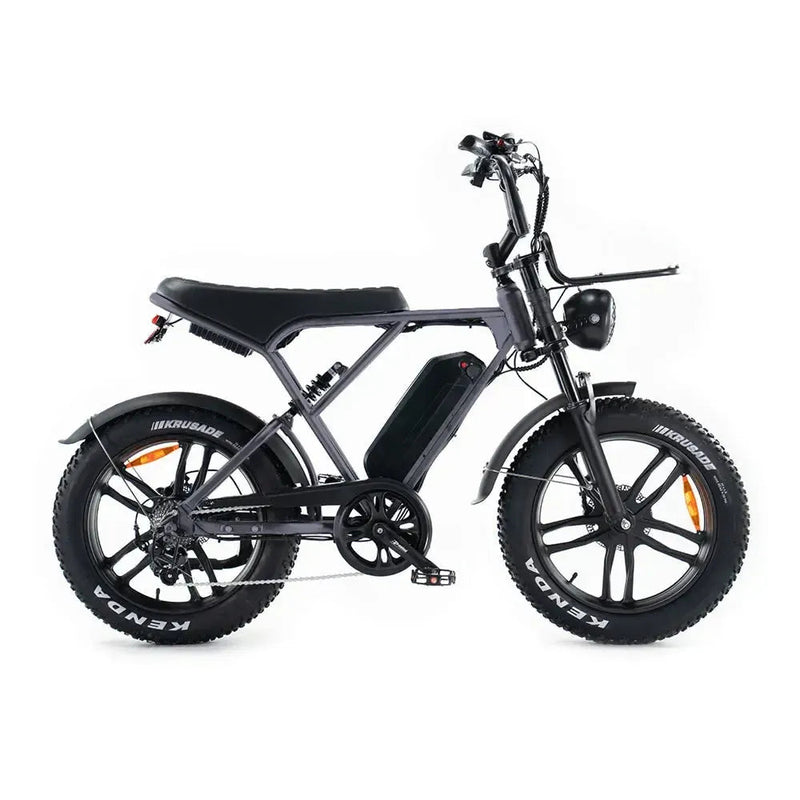 OUXI H9 Fatbike - Spacegrijs - Hydraulische Remmen