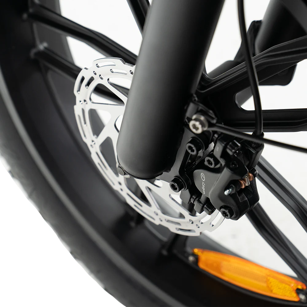 COMBI DEAL OUXI V8 3.0 Fatbike - Zwart - Hydraulische Remmen