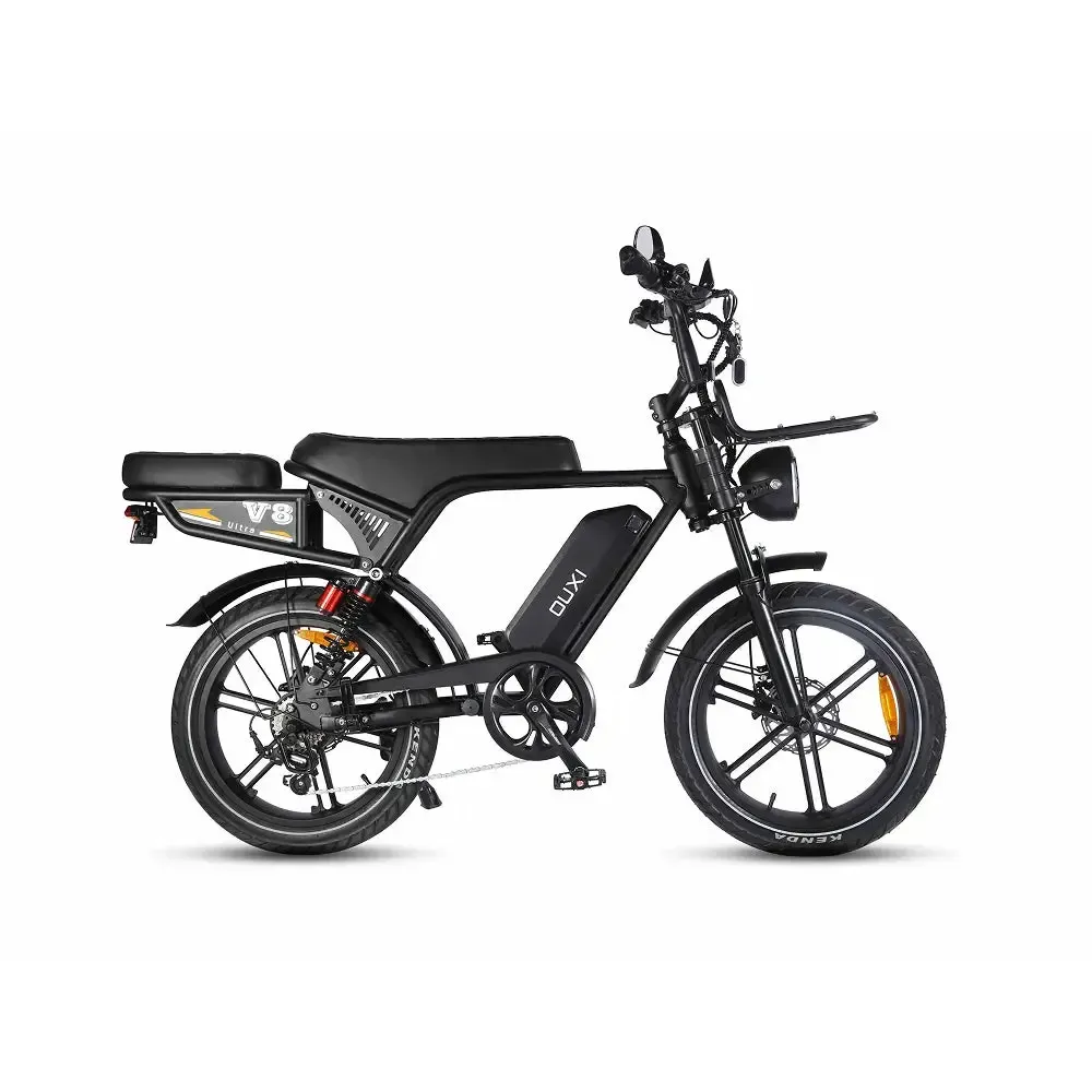 OUXI V8 Ultra - Zwart fatbike 