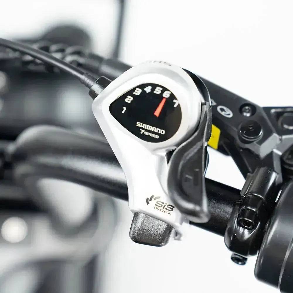 Fatbike V20 Pro 9.0 - Zwart - Hydraulische Remmen Shimano schakelaar