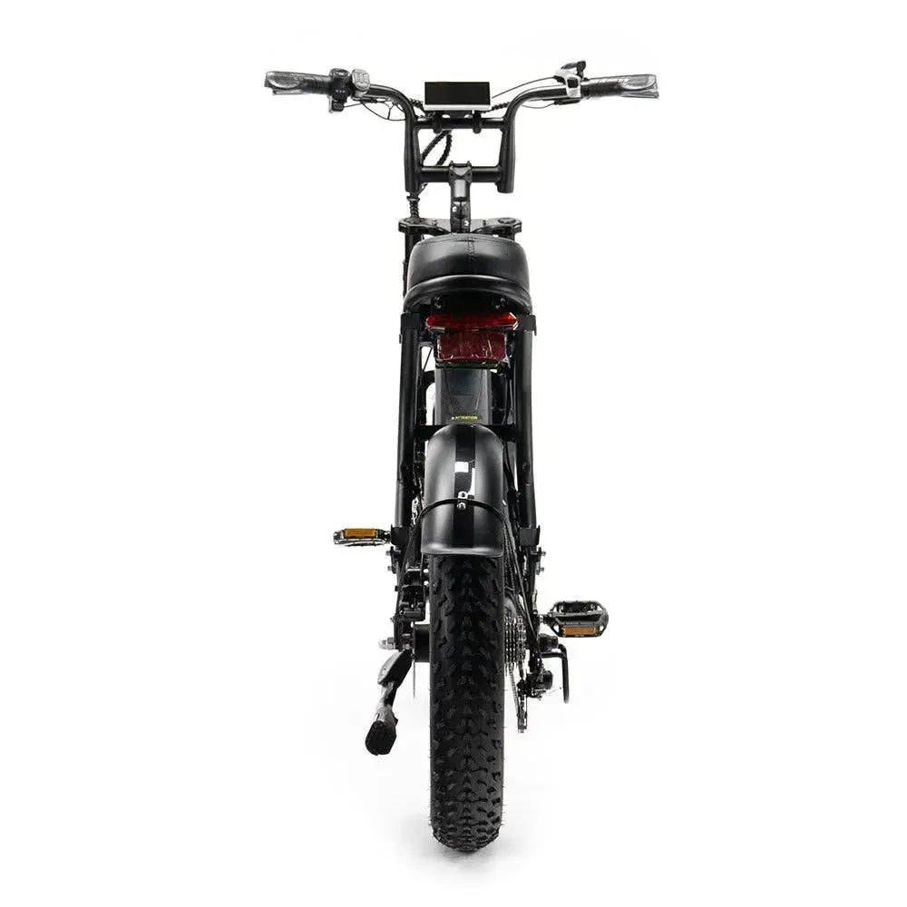 OUXI V8 MAX 5.0 (C80) dubbele accu - Fatbike - Zwart - Hydraulische Remmen